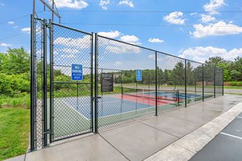 Pickleball court